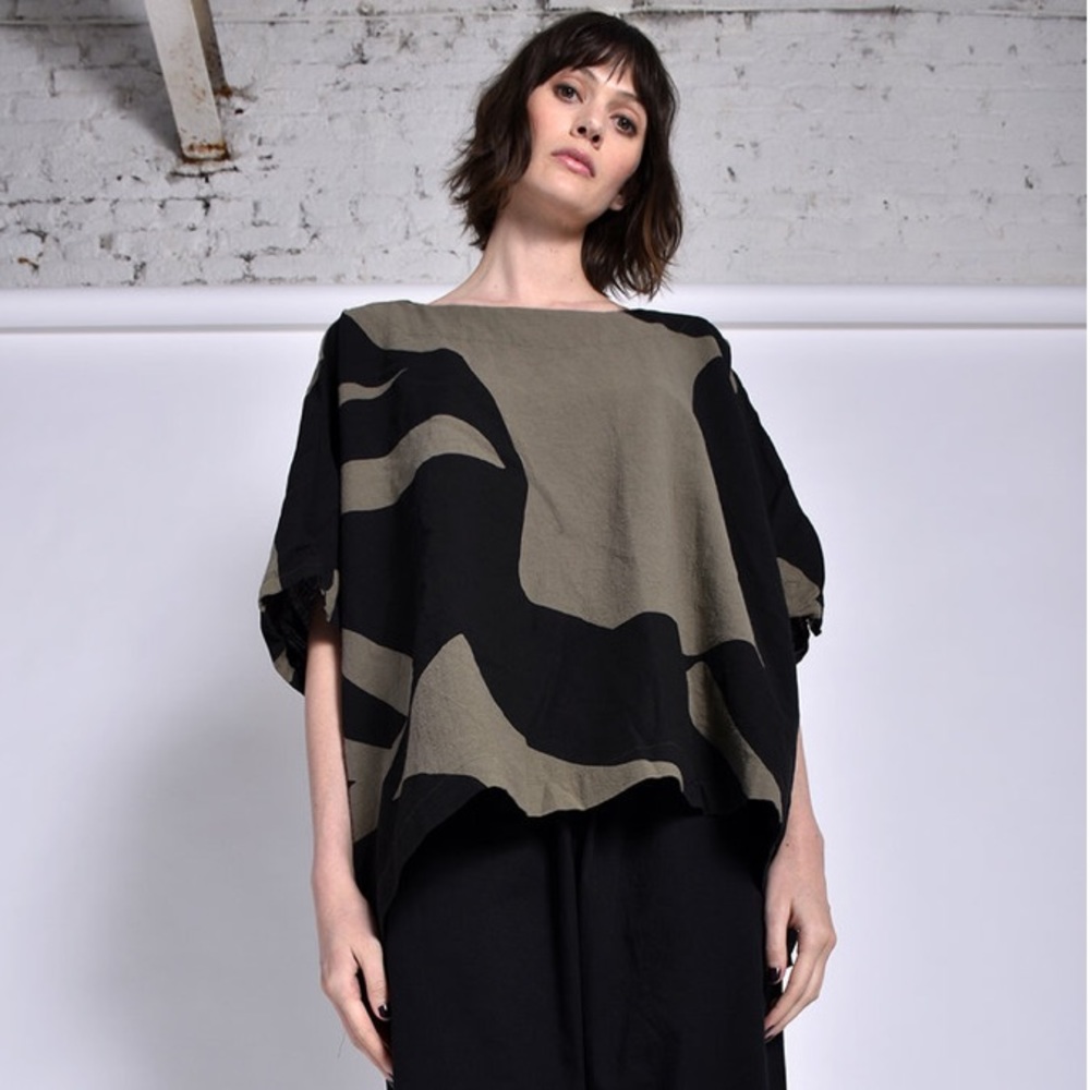 Cool and comfy Uzi NYC Blouse!